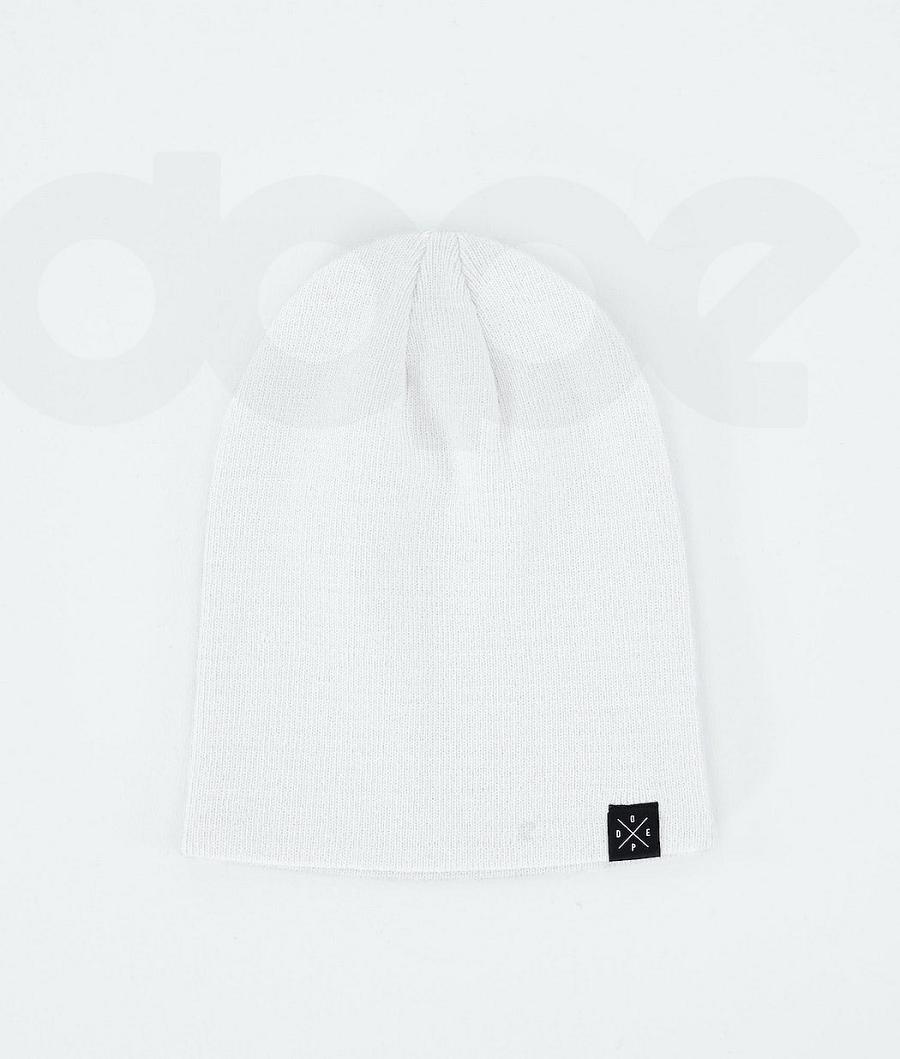 White Men\'s Dope Solitude Beanie | AUPQ3215