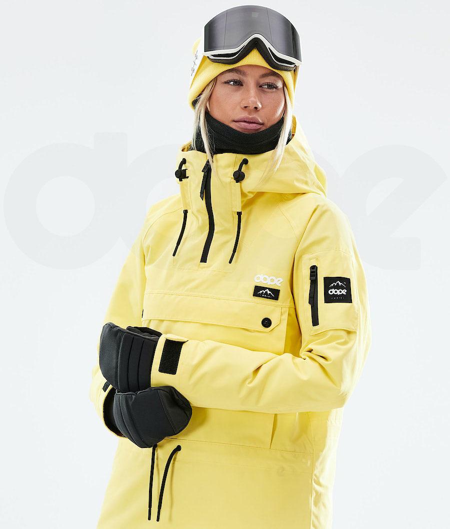 Yellow Women's Dope Annok W 2021 Ski Jackets | AUNB3602