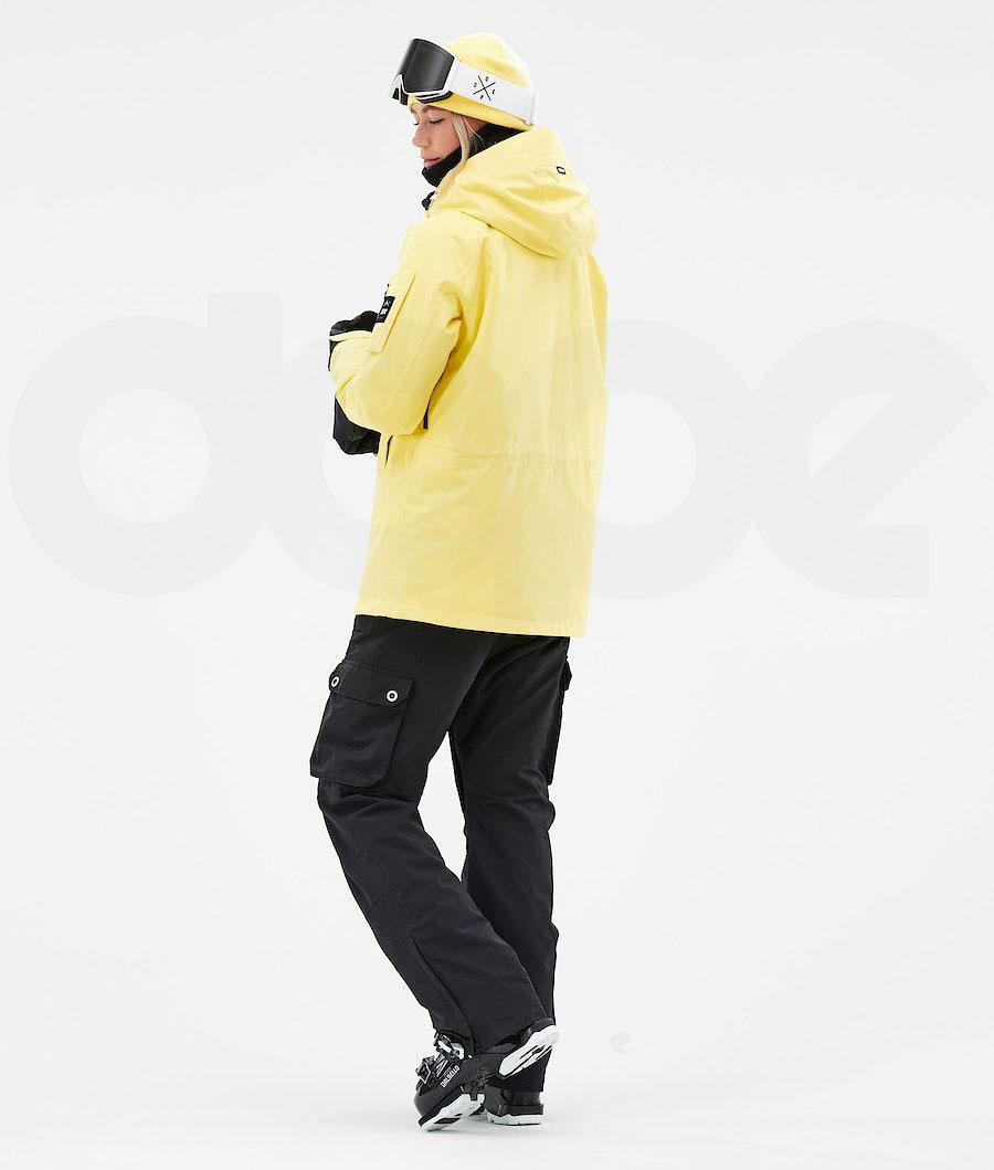 Yellow Women's Dope Annok W 2021 Ski Jackets | AUNB3602