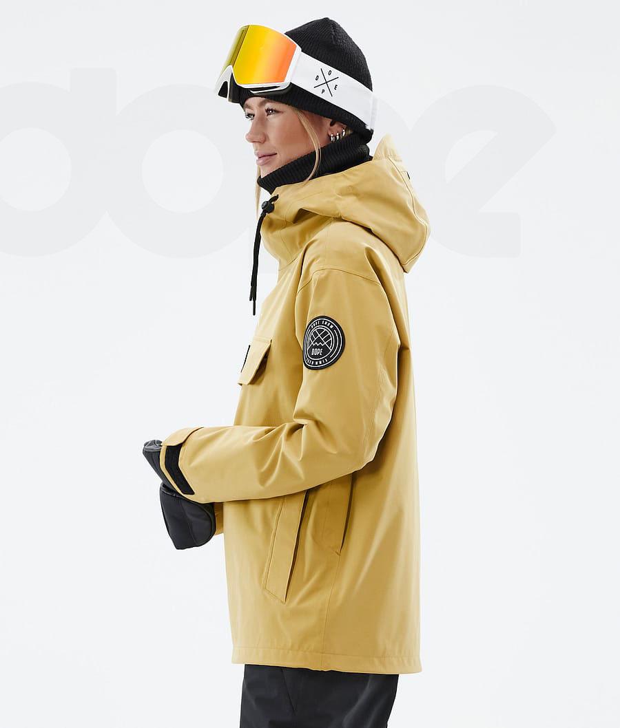 Yellow Women's Dope Blizzard W Ski Jackets | AUIS3620