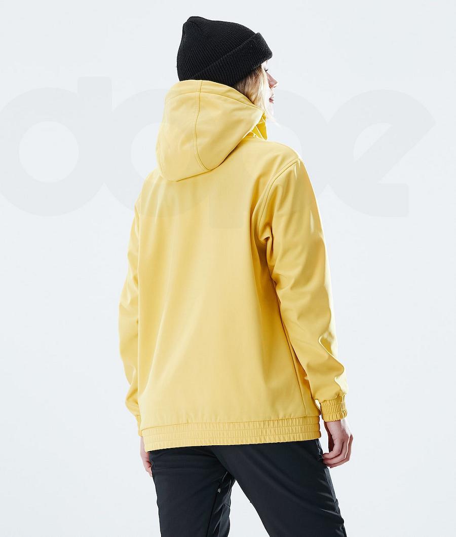 Yellow Women's Dope Nomad W Outdoor Jackets | AUOR3748