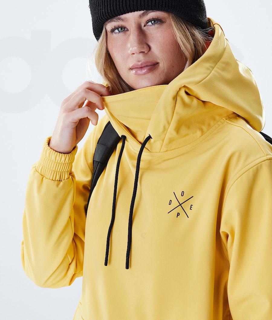 Yellow Women's Dope Nomad W Outdoor Jackets | AUOR3748