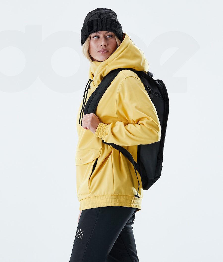 Yellow Women's Dope Nomad W Outdoor Jackets | AUOR3748